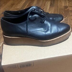 Clarks Originals Shoes Womens Ornella Platform Leather Size 9.5 Platform